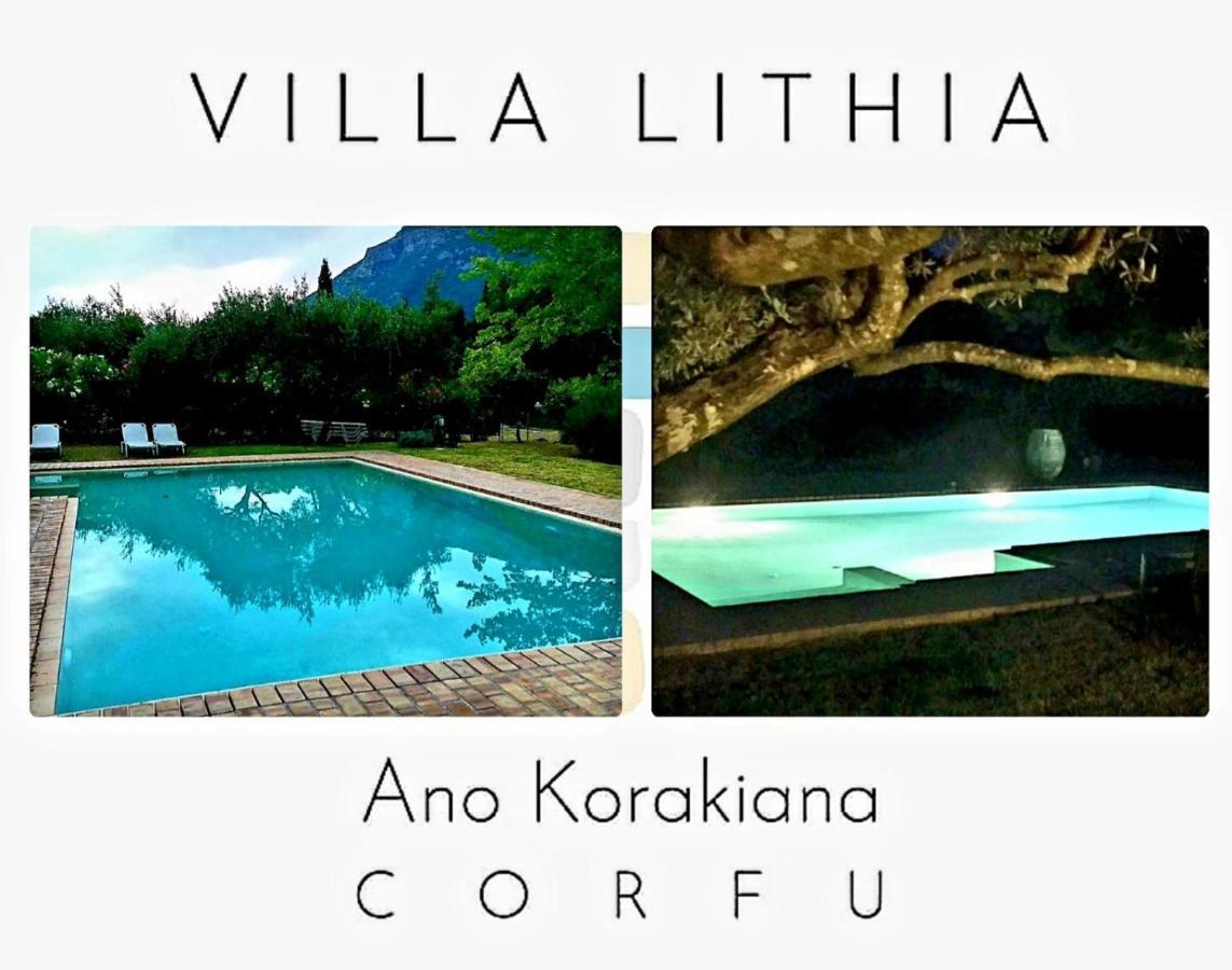 Villa Lithia Áno Korakiána Extérieur photo